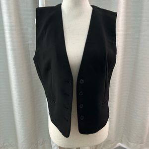 ZARA female , black vest, excellent condition